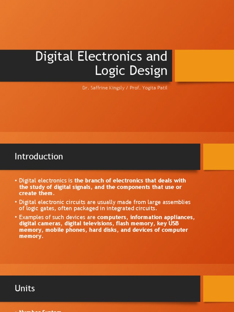 Number Systems in Digital Electronics | PDF | Decimal | Mathematical ...