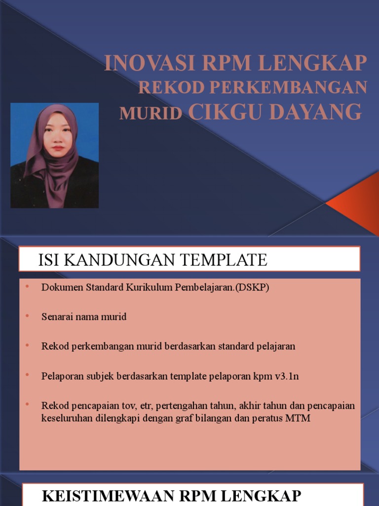 Inovasi Template RPM untuk Guru | PDF