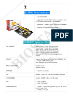 Biostar H61MHV Spec