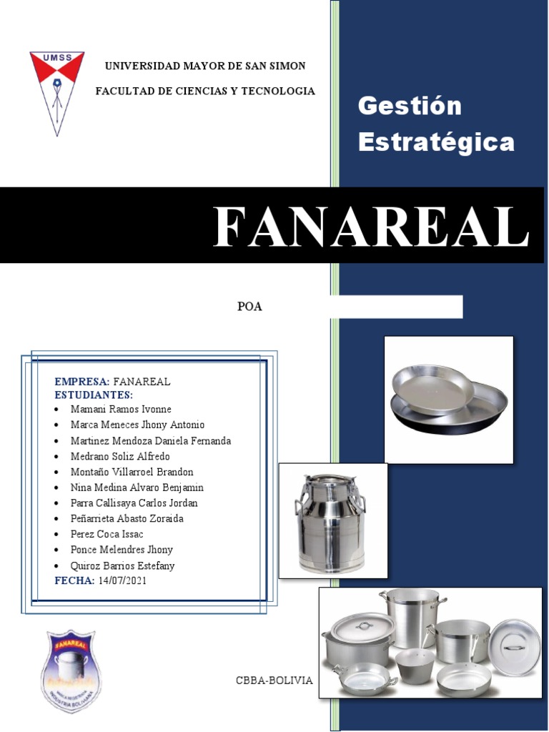 Informe Final Poa Pdf Calidad Comercial Business