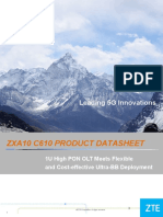 ZXA10 OLT-C610 Product Datasheet