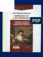 Derecho de Las Personas - Juan Espinoza