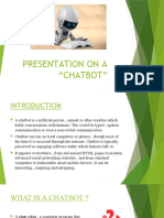 Presentation On Chatbot