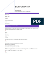 Post Test Bioinformatika