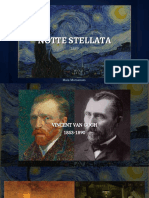 Notte Stellata Vincent Van Gogh