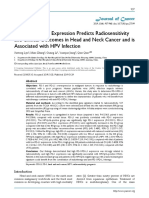 PD-1 and PD-L1 Expression Predicts Radiosensitivity and Clinical Outcomes in Head and Neck Cancer and Is Associated With HPV Infection