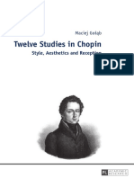 Twelve Studies in Chopin: Maciej Goł Ab