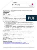 Folate in Pregnancy - 280720