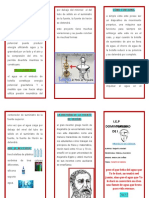 Triptico Ciencia de Eron