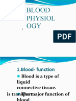 Understanding Blood Physiology