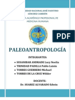 PALEOANTROPOLOGÍA