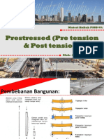 Materi Kuliah PSSB 5 - Prestressed (Pre Tension Post Tension)