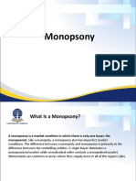 What is a Monopsony