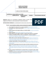 Guía Examen Trimestral 2021-2022