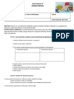 Guía Ciencias 3 Primer Trimestre