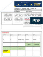 Sistemática de Avaliações - 4º Bim - 61 e 62