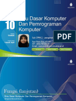 Ilmu Dasar Komputer (TM10)