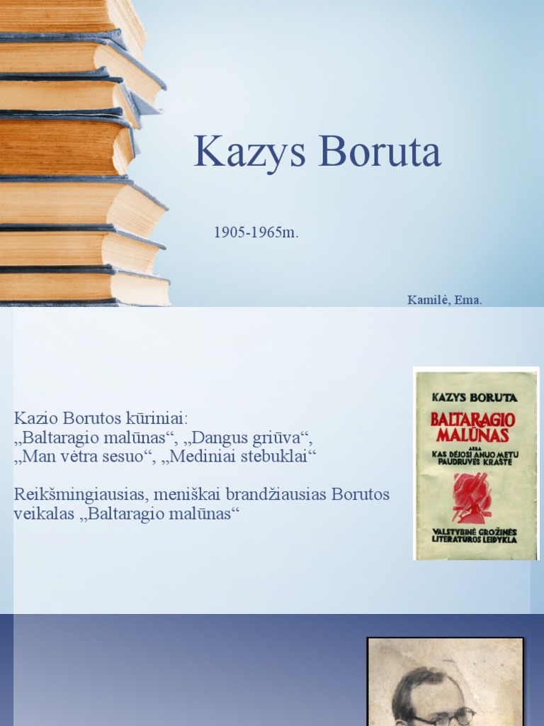 Kazys Boruta PDF