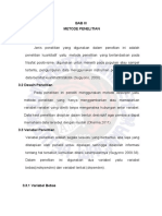 Bab III Metode Penelitian Jenis Penelitian Yang Digunakan Dalam Peneltian Ini Adalah