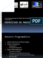 Bases Históricas e Fisiológicas da Musculação