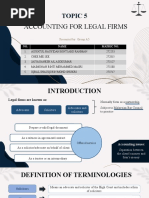 Topic 5 Accounting For Legal Firms (Group A5)