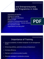 13735241 Entrepreneurial Development in India and EDP