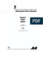 800A/800AJ Parts Manual Section Overviews
