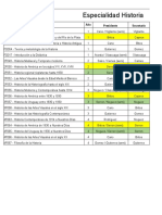 Calendario Examen