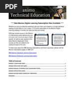 Maximo Tech Education Brief For Clients