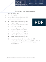 Inverse Functions-Answers