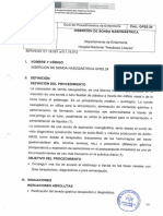 Hospital LOAYZA Insercion Sonda Nasogastrica PDF