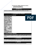 Estructura Del Proyecto de Investigación