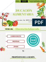 CURSO E.D.U ALIMENTARIA Tema 10 - Alimentación Balanceada