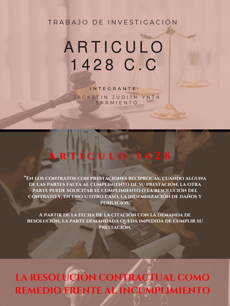 Articulo 1428 | PDF