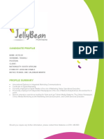 Kefiloe Thakali - JellyBean Profile