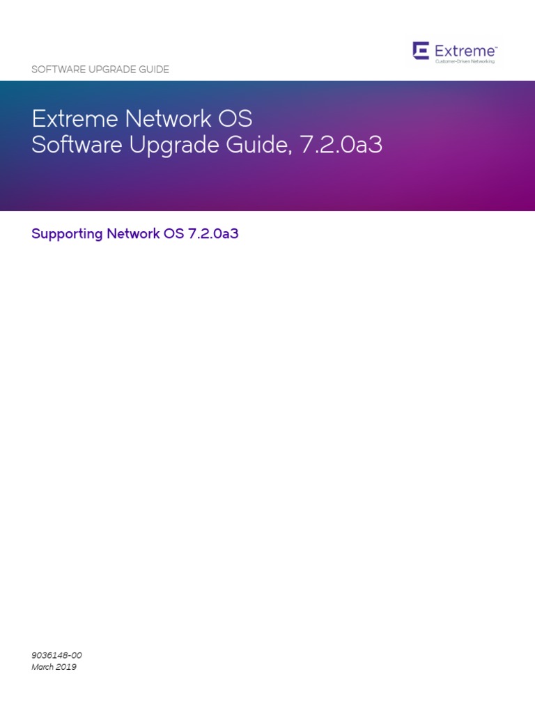 Nos 7.2.0a3 Upgrade Guide | PDF | File Transfer Protocol | Command Line ...