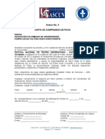 ANEXO  4. CARTA COMPROMISO DE PAGO