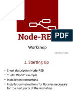 Node-Red Workshop Autumn 2021