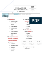 Nivelación Segundo