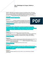 Questionário Divisão e Modelagem de Carg