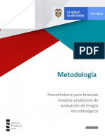 2020 - MET - Procedimiento - Formulacion - Modelos - Predictivos - Evaluación - Riesgo - Microbiológico