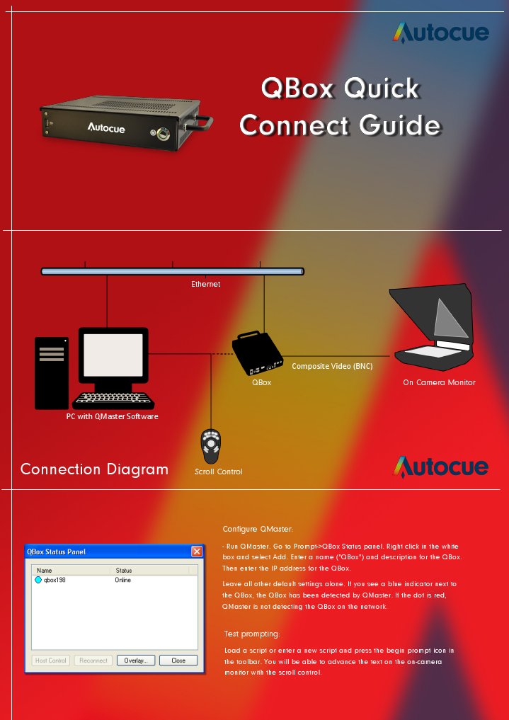 QBox Connection Guide PDF Personal Computers Ip Address
