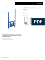 DUPLO BIDÉ - Bastidor Empotrable para Bidé Suspendido: In-Wall