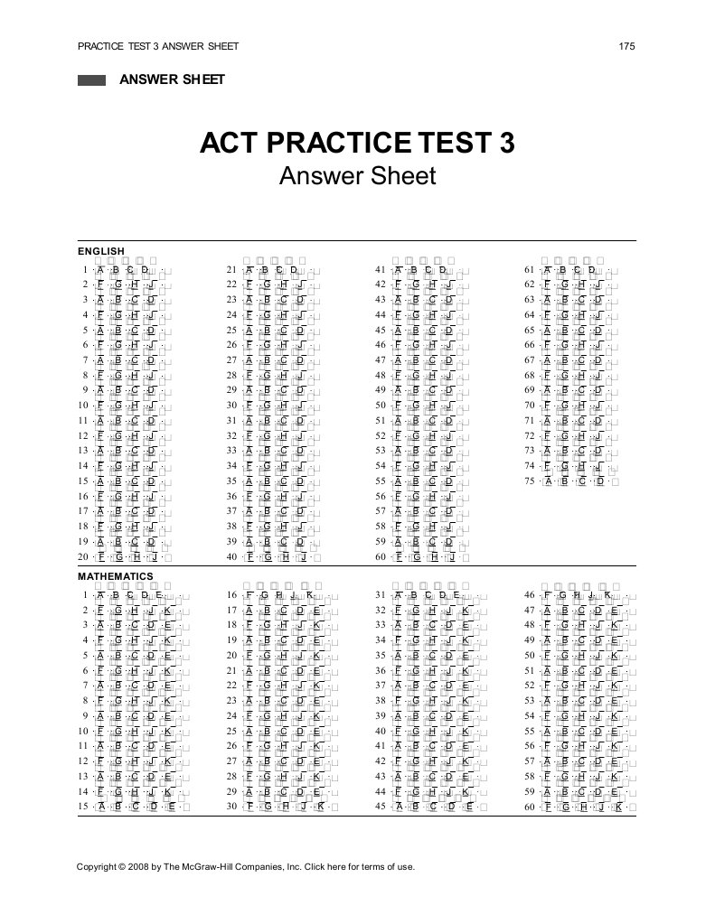 Pages From 10 ACT Practice Tests PDF Intellectual Property Law