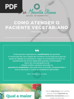 Como Atender o Paciente Vegetariano