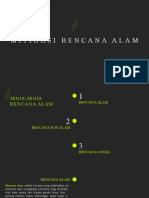 Mitigasi Bencana Alam