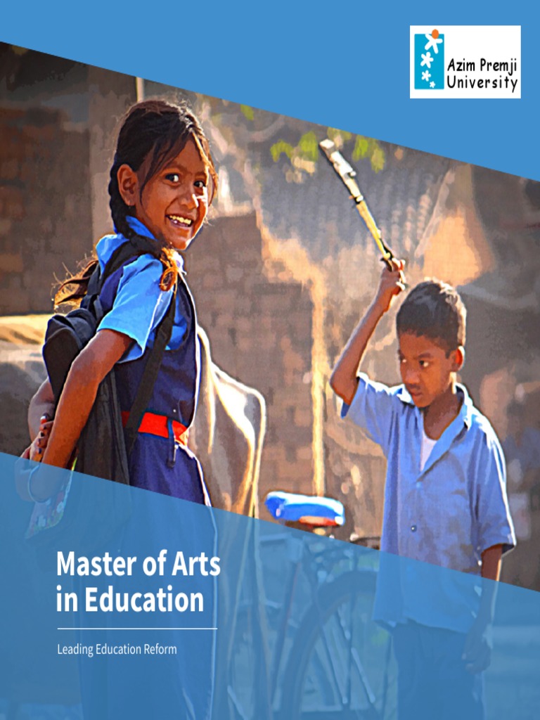 MA in Education 2023 25 Azim Premji Univ | PDF | Curriculum | Mentorship