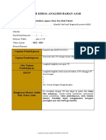 Lembar Kerja Analisis Bahan Ajar PAI