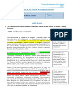 L4 - Técnicas de Comprensión Lectora