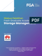 Storage Management: Silabus Pelatihan